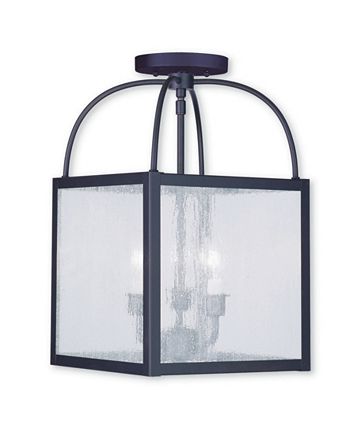 Livex - Milford 3-Light Convertible Mini Pendant/Ceiling Mount