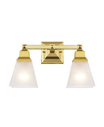 Livex - Mission 2-Light Bath Vanity Fixture