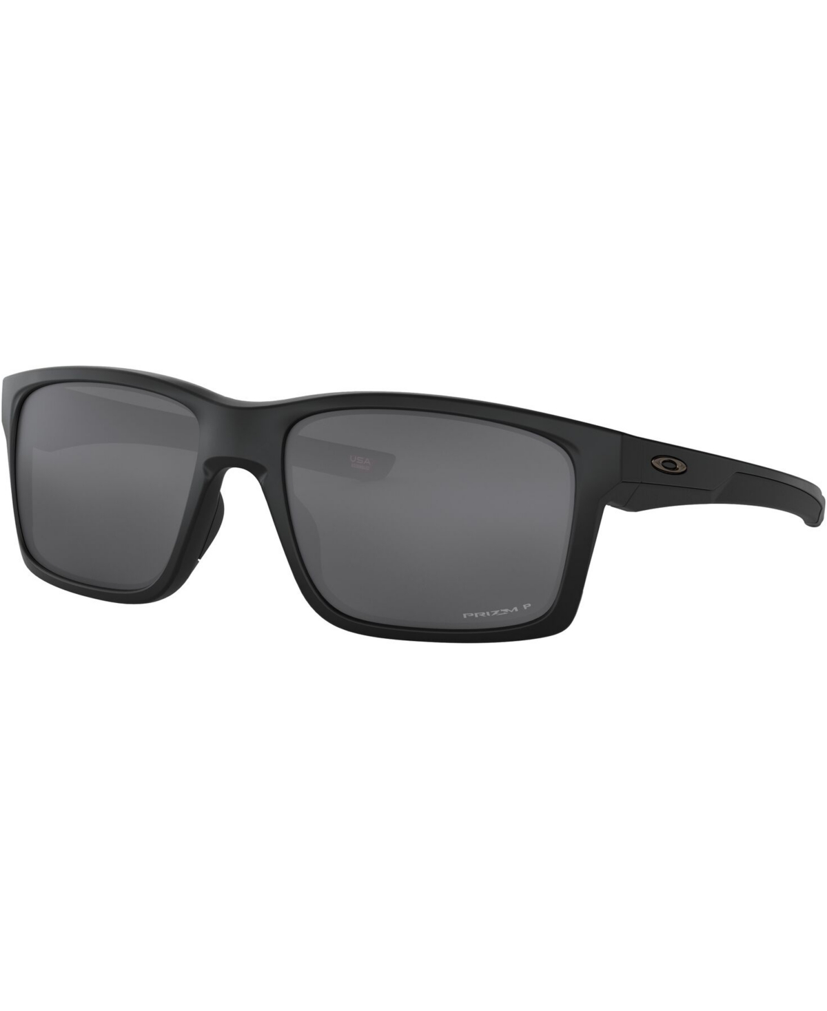 Shop Oakley Mainlink Polarized Sunglasses, Oo9264 61 In Matte Black,prizm Black Polarized