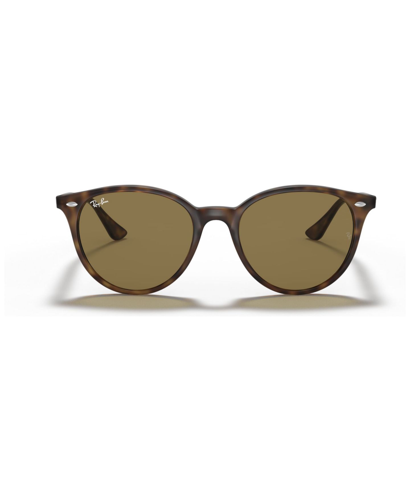 Женские солнцезащитные очки Ray-Ban Sunglasses, RB4305 53, цвет: Гавана / Тёмный коричневый — фото 3