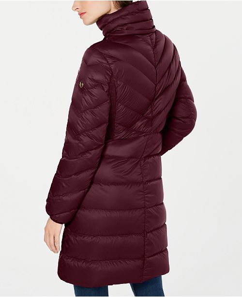 Michael Kors Hooded Packable Down Puffer Coat Created For Macy S