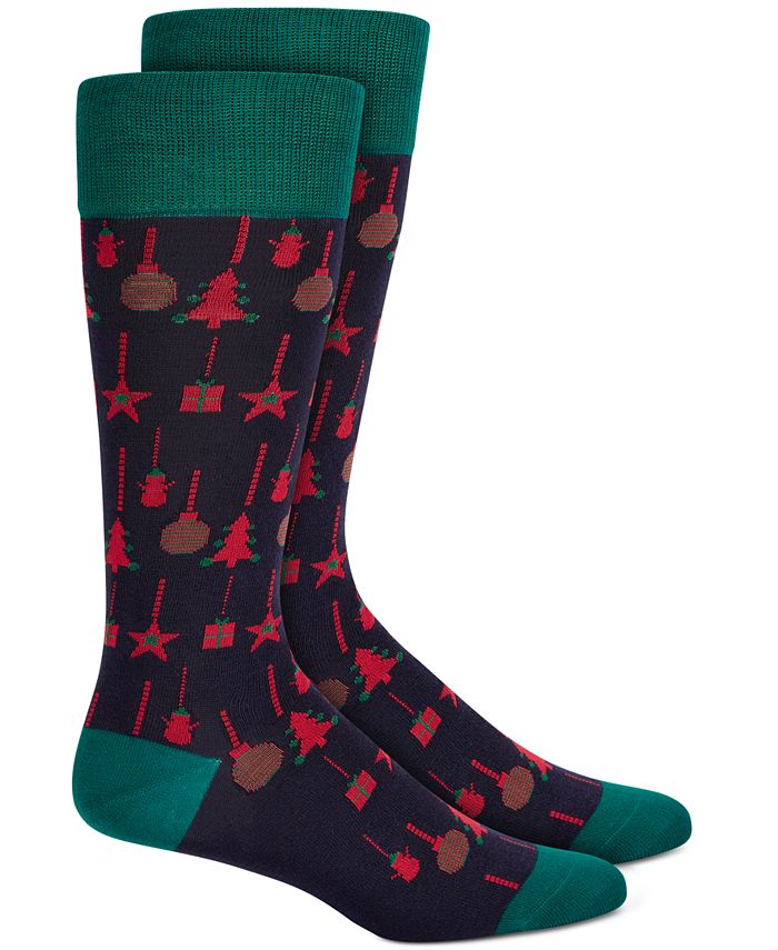 Alfani Men's Ornaments Socks, Created for Macy's - Macy's