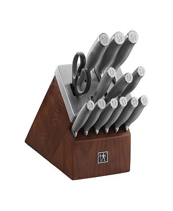 Smart Cutting Board and Knife Set With Holder, Self Clean and