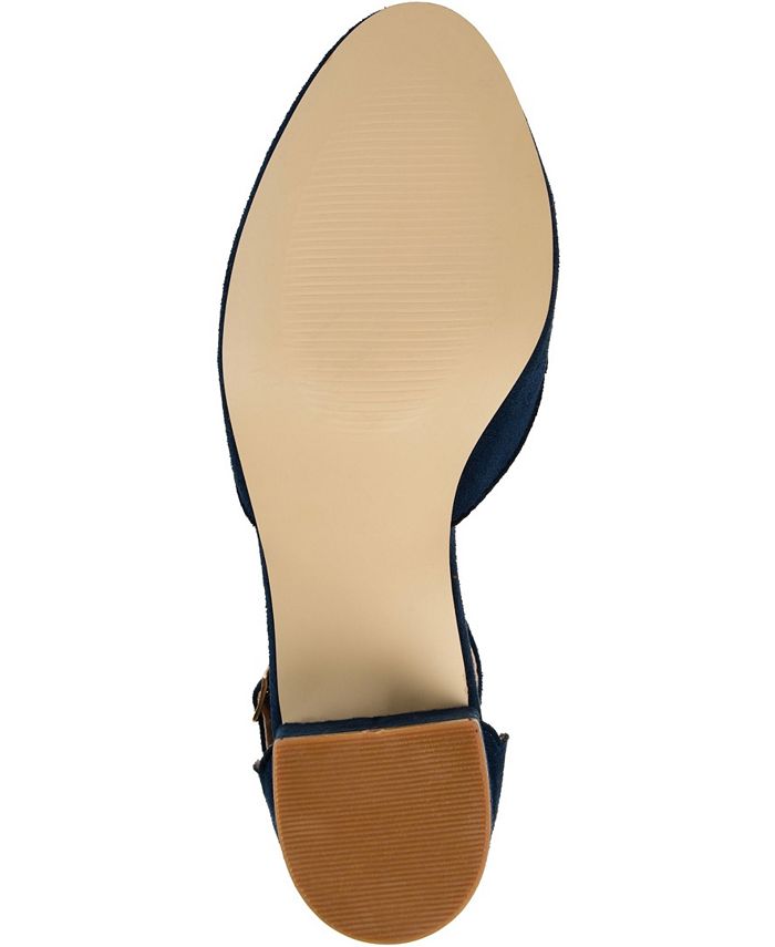 Journee Collection Women's Edna Ankle Strap Heels & Reviews Heels