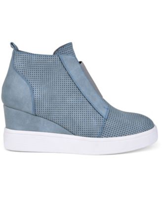 Women's Clara Inside Zip Wedge Sneakers