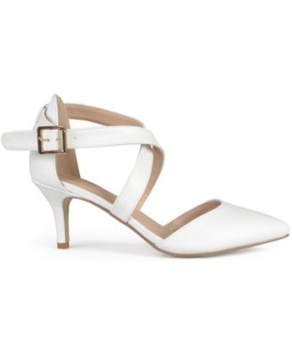 Women's Riva Crisscross Strap Pointed Toe Pumps