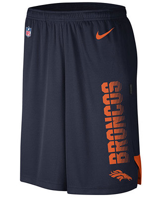 Nike Men's Denver Broncos Player Knit Breathe Shorts & Reviews - Sports ...