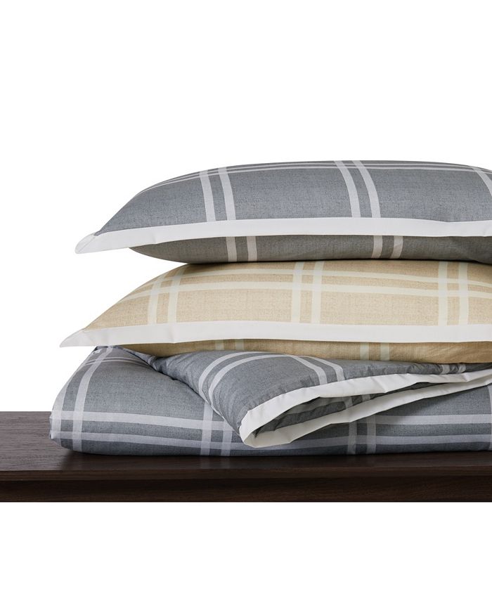 Truly Soft - Leon Plaid King Duvet Set
