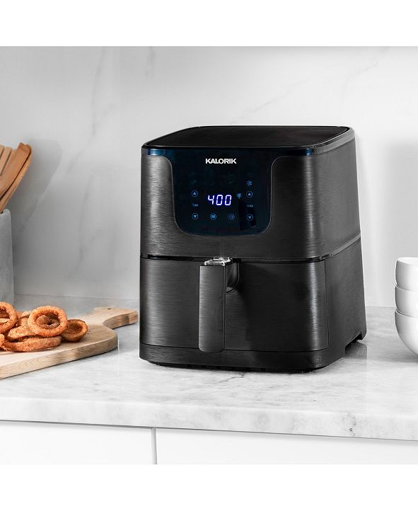 Kalorik 5.25Qt. XL Digital Air Fryer & Reviews Small Appliances Kitchen Macy's