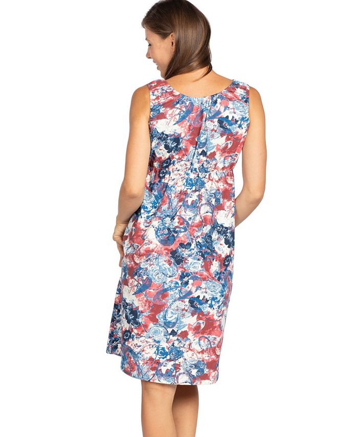 Savi Mom Cassidy Maternity & Nursing Lounge Dress Nightgown, Online ...