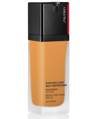 Fond De Teint Shiseido Synchro Skin Self-Refreshing - Oil Free, Finition Mat, Volume 10-30 Ml