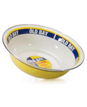 Golden Rabbit Old Bay Enamelware Collection 4 Quart Serving Bowl In Multi