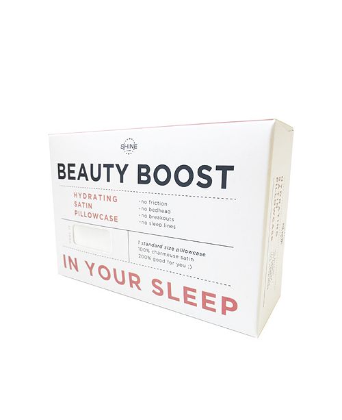 SHINE by NIGHT Beauty Boost Satin Standard Pillowcase & Reviews