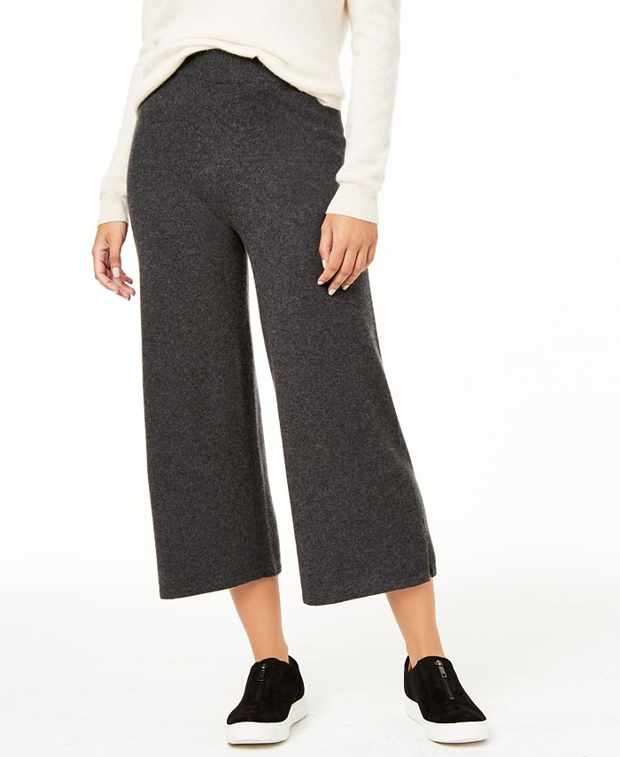Charter Club Cashmere Culotte Pants, Regular & Petite, Created for Macy ...