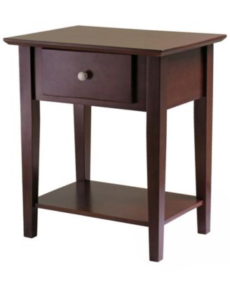 winsome shaker nightstand