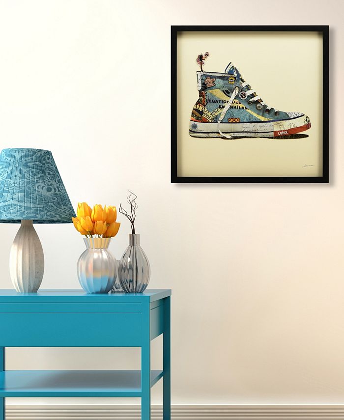 Empire Art Direct 'High Top Sneaker' Dimensional Collage Wall Art - 25 ...