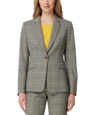 Tahari ASL - Petite Plaid Jacket