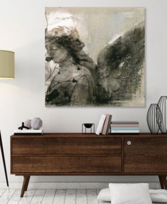 Frameless Free Floating Tempered Glass Panel Graphic Wall Art - 40" x 40''