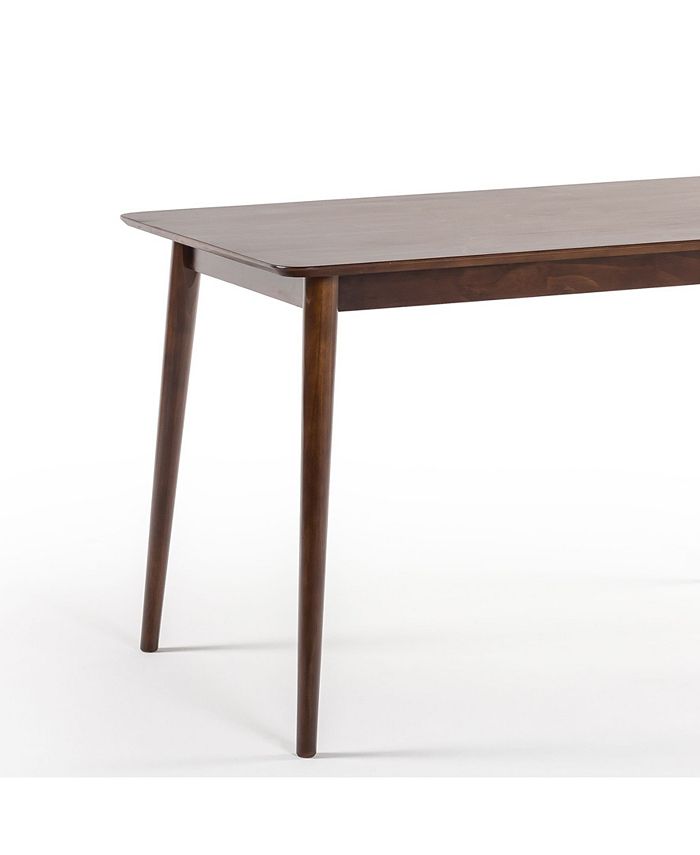 Zinus Jen MidCentury Modern Wood Dining Table & Reviews Furniture