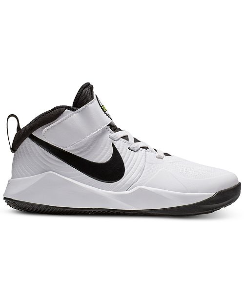 Nike Little Boys Team Hustle D 9 Stay Put Basketball Sneakers From