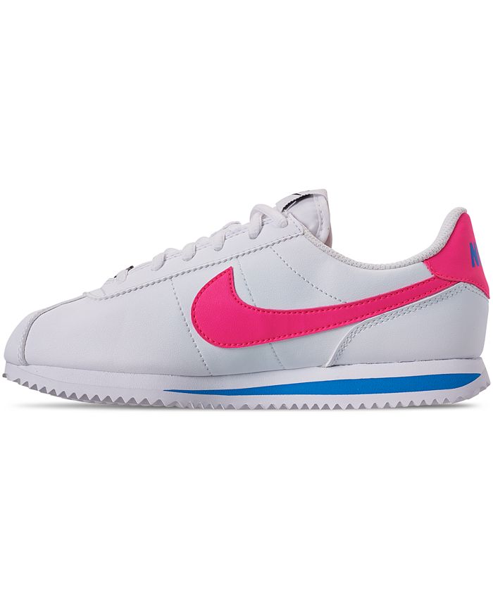Nike Little Girls Cortez Basic SL Casual Sneakers from Finish Line ...