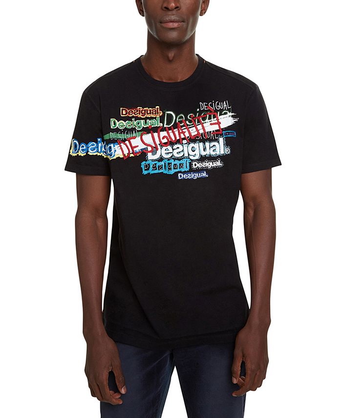 chef materiaal sigaar Desigual Men's David Graphic T-Shirt & Reviews - T-Shirts - Men - Macy's