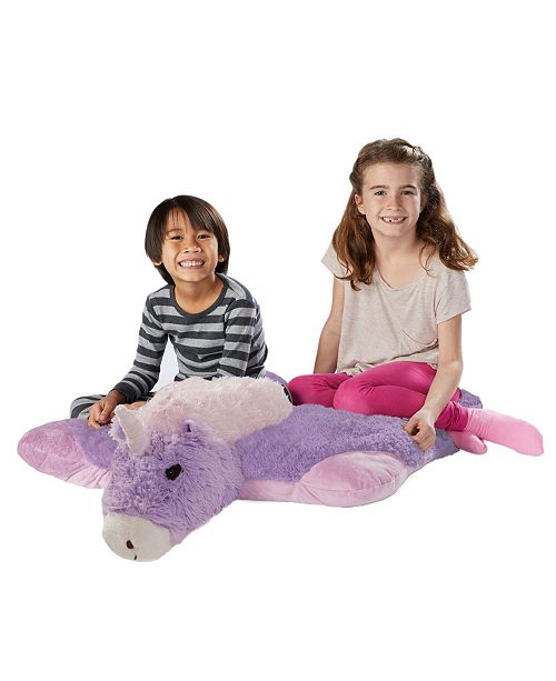 Pillow Pets Signature Jumboz Magical Unicorn Oversized Stuffed