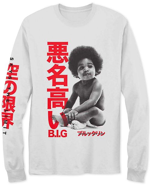 The Notorious Big Kanji Biggie Baby Men S Graphic T Shirt