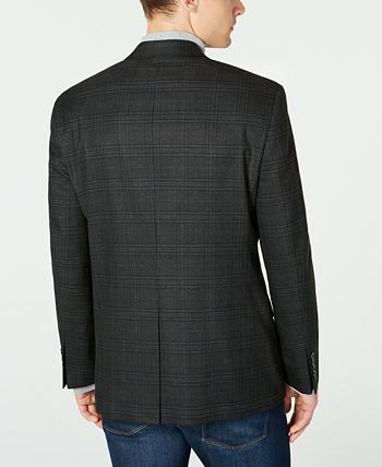 Lauren ralph lauren store navy plaid ultraflex jacket