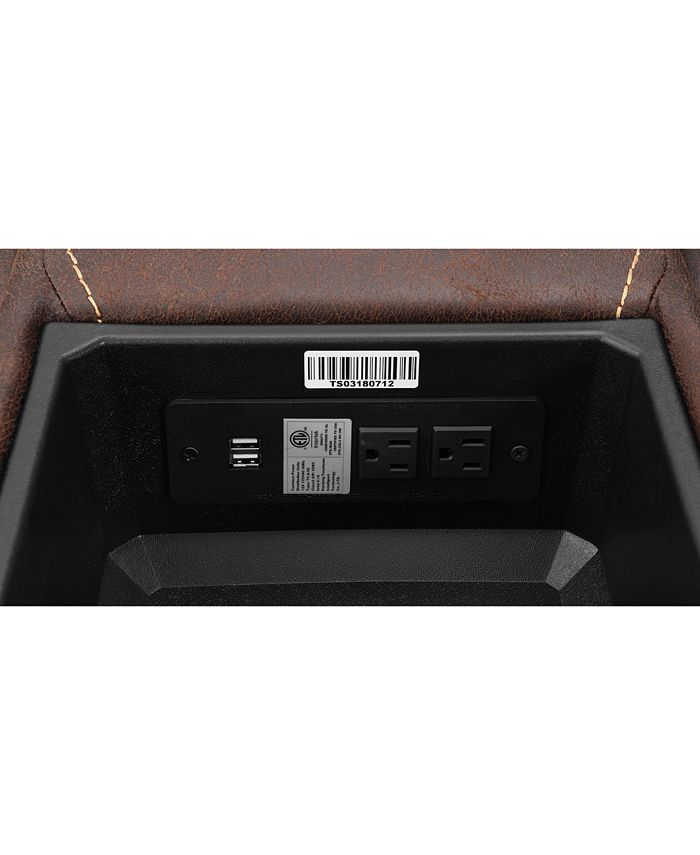 COASTER COMPANY OF AMERICA Coaster Home Furnishings Hemer Upholstered Power2 Loveseat Macy's