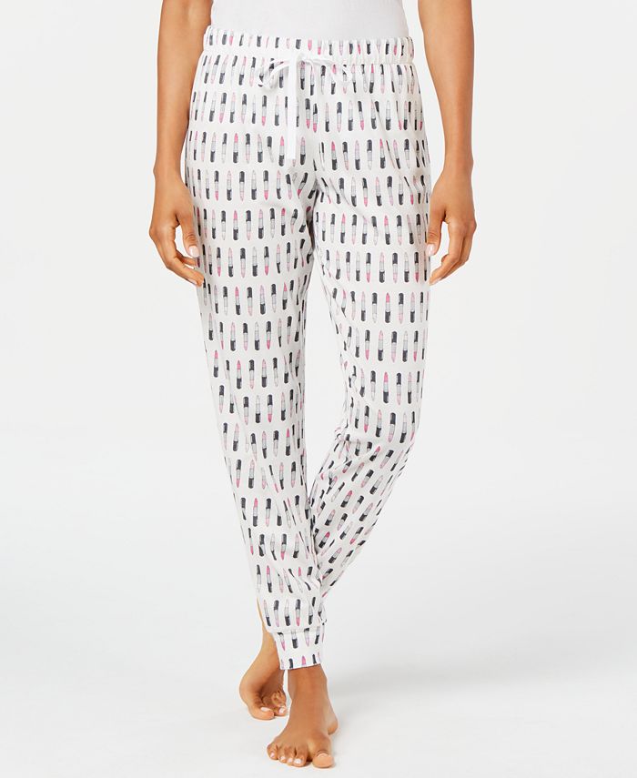 Jenni Novelty Pajama Joggers, Created for Macy's & Reviews - Bras ...