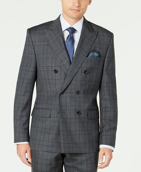 Ralph Lauren Men's Classic Fit UltraFlex Stretch Suit Separate Jacket Gray Size 43