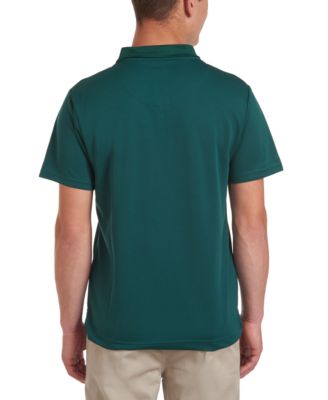 Young Men Uniform Short Sleeve Performance Stretch Polo