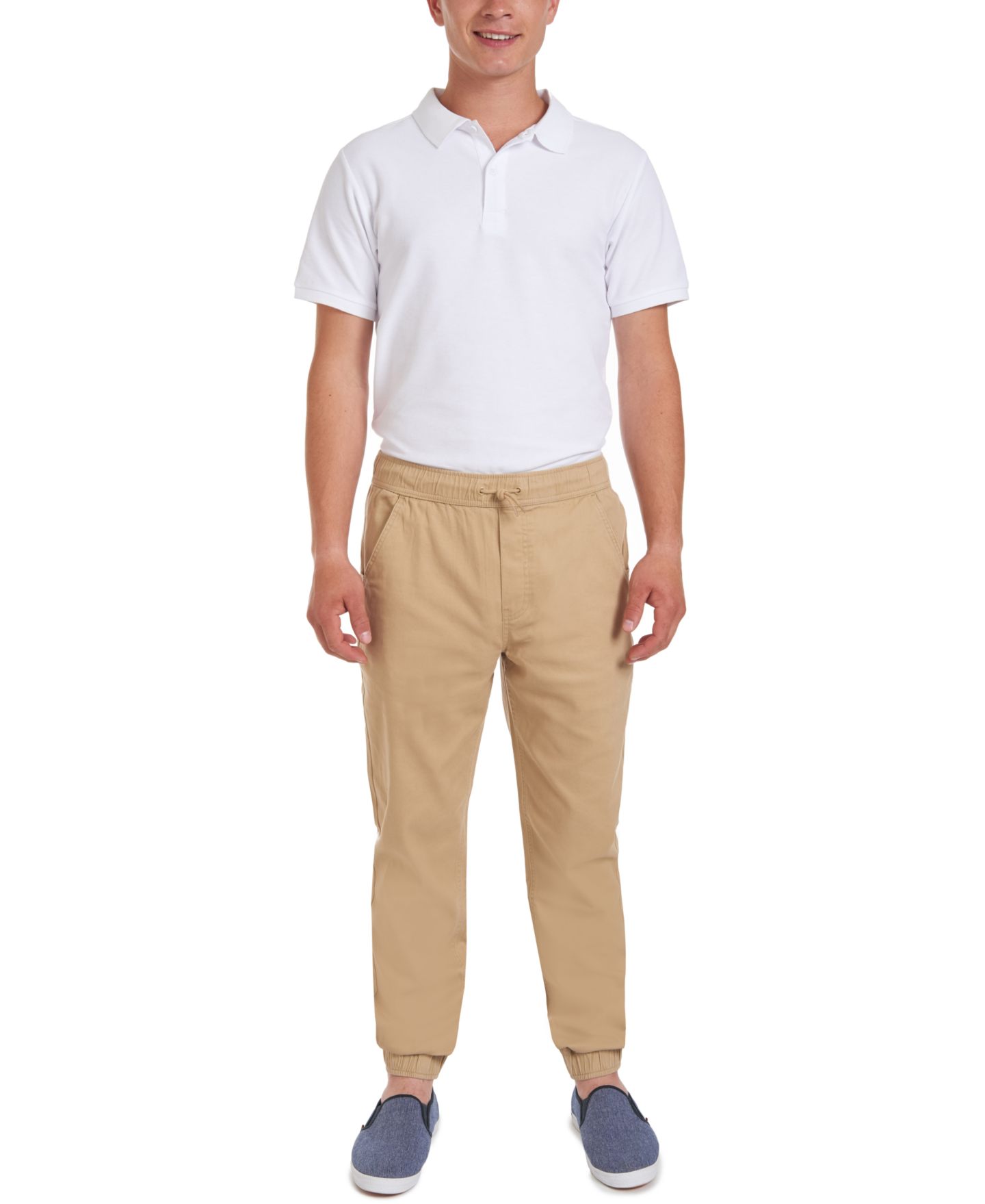 Брюки Nautica Young Men's Ethan Jogger для мальчиков, цвет: Хаки — фото 3