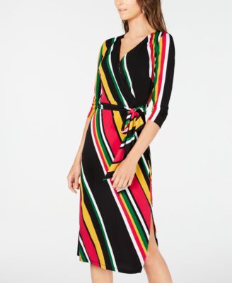 macys striped dress