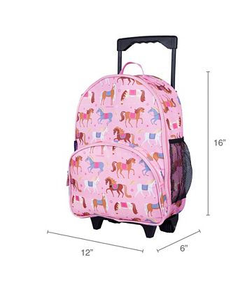 Wildkin Horses Rolling Luggage Macy s