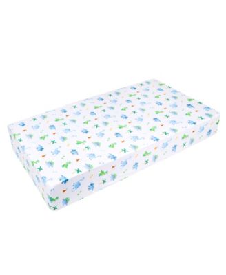 dinosaur fitted crib sheet