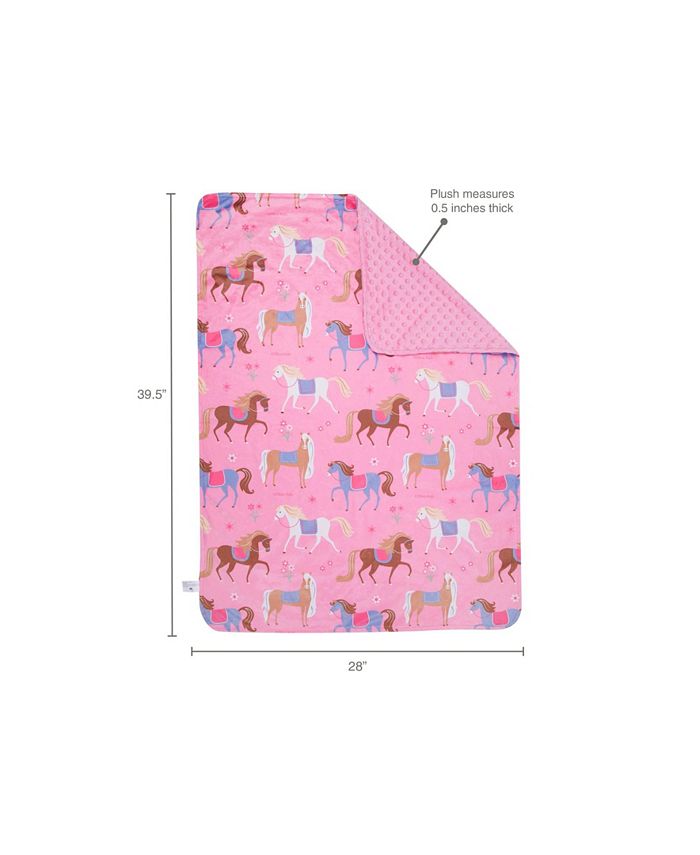 Wildkin Horses Plush Blanket Macy's