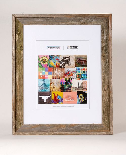 Creative Gallery Rustic Reclaimed Barnwood 16" x 20" Picture Photo