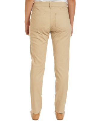 Juniors Uniform Sateen Skinny Pant with Adjustable Waistband