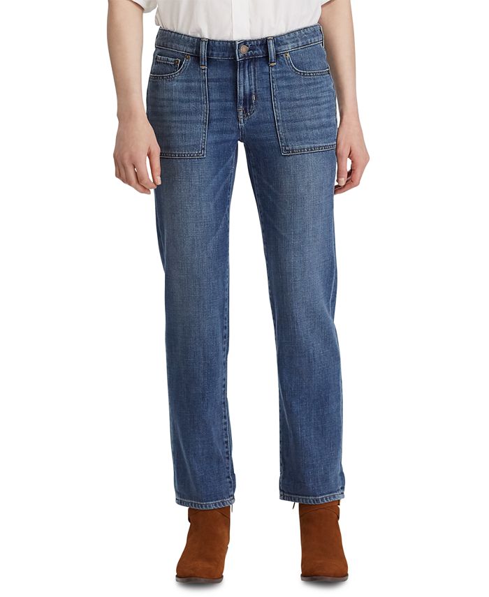 Lauren Ralph Lauren Relaxed Estate Jeans & Reviews - Jeans - Women - Macy's