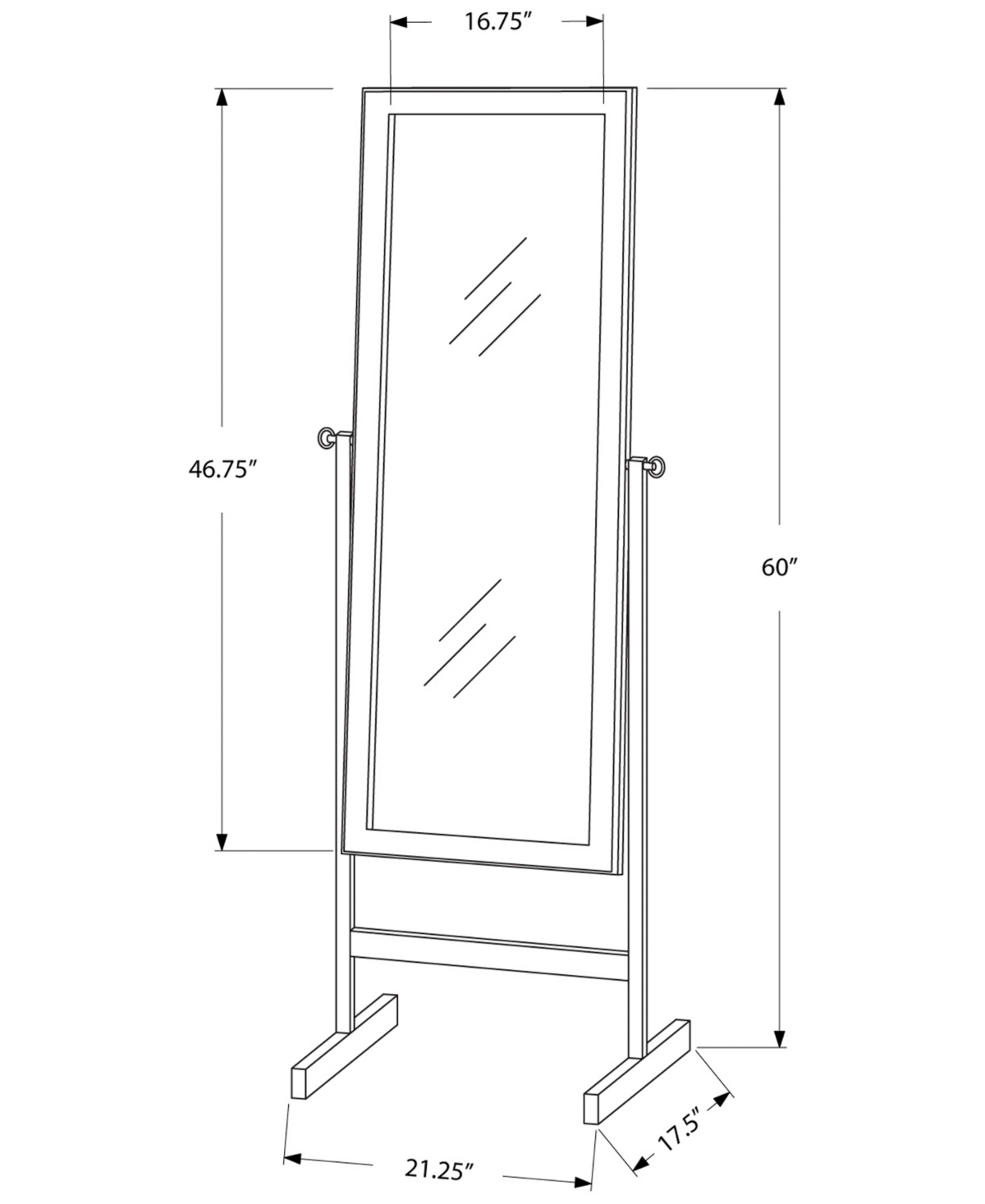 Monarch Specialties Mirror