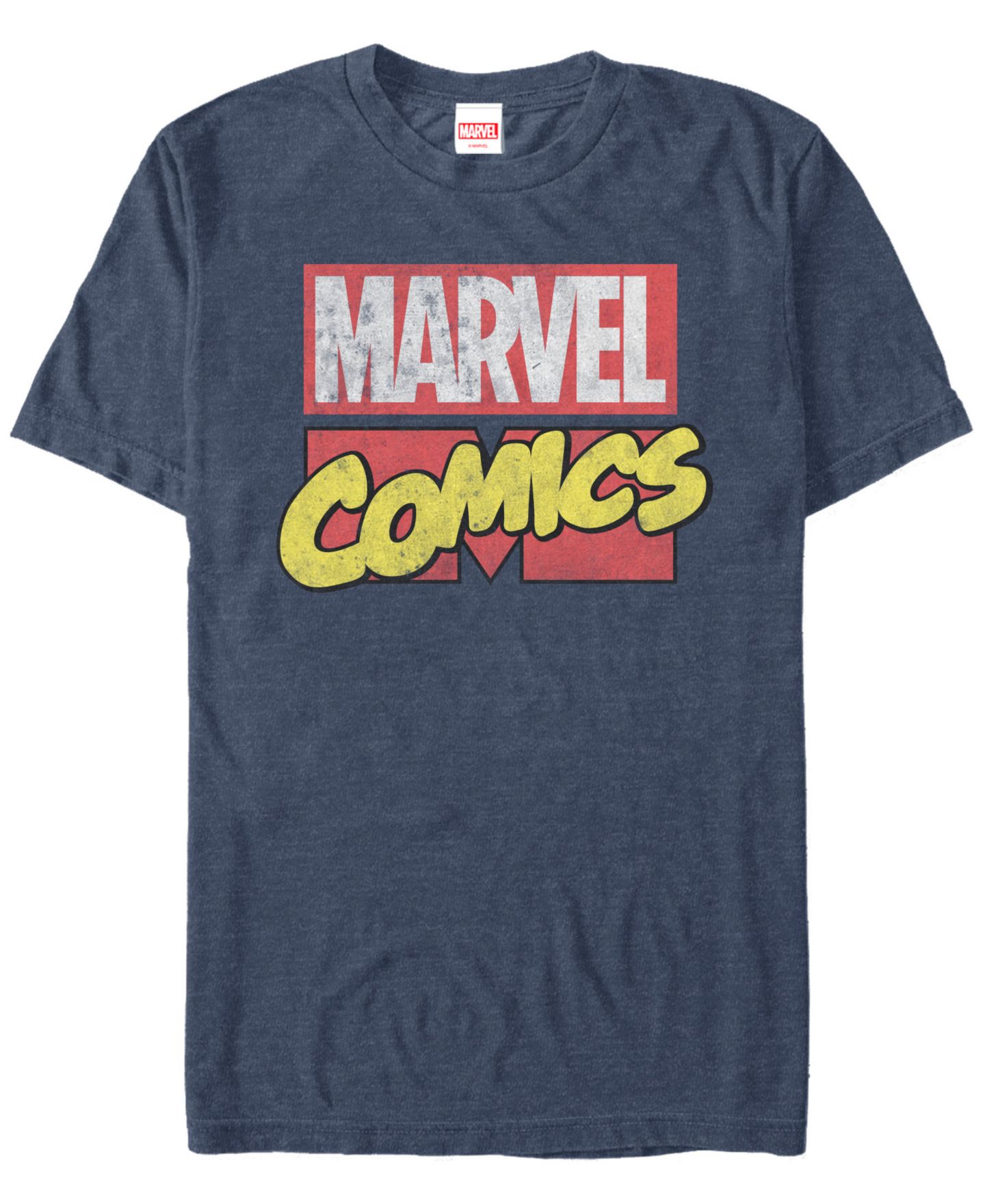 Мужская футболка Fifth Sun Marvel Comic Collection Kawaii Iron Fist Short Sleeve, цвет: Тёмно-синий — фото 2
