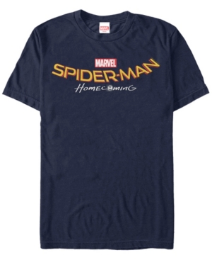 Marvel Men's Spider-Man Homecoming Logo Short Sleeve T-Shirt