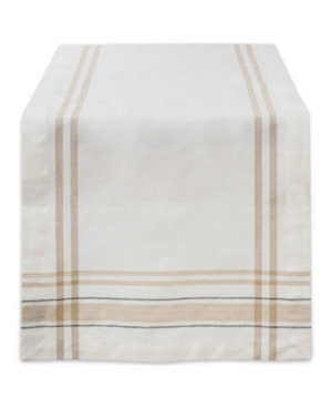 Chambray French Stripe Table Runner 14