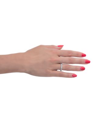 Pav&eacute; Diamond Band Ring (1 ct. t.w.) in 14k Gold, Rose Gold or White Gold