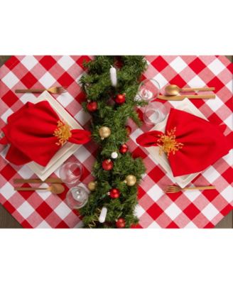 Buffalo Check Table Topper 40" x 40"