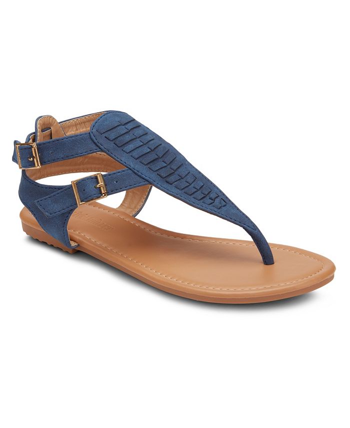 Olivia Miller Brava Buckle Strap Sandals & Reviews - Sandals - Shoes ...
