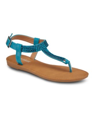 Olivia Miller - Roman Holiday Embellished Sandals