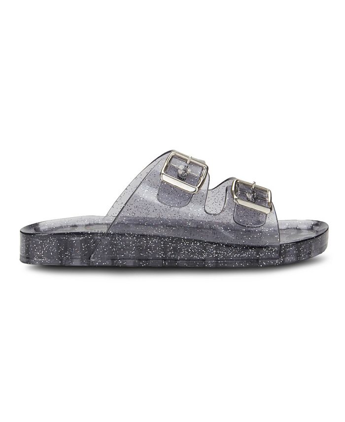 olivia miller jelly sandals